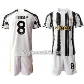 Juventus Aaron Ramsey 8 Barn Hjemmedraktsett 2020-2021 Kortermet (+ Korte bukser)